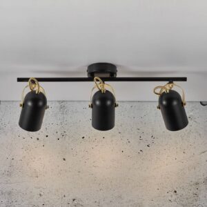 Svítidlo Nordlux černá/mosaz kov/plast