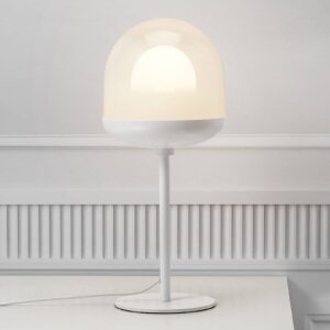 Svítidlo Nordlux bílá/průhledná kov/ručně foukané sklo