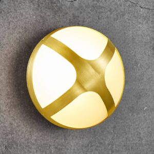 Svítidlo Nordlux mosaz/bílá mosaz/plast