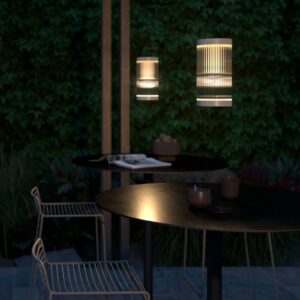 Svítidlo Nordlux písková/transparentní plast/hliník