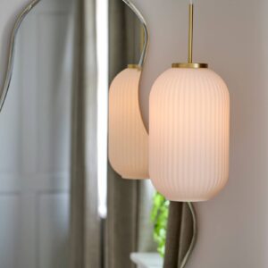 Svítidlo Nordlux opálově bílá/mosaz sklo/kov