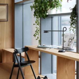 Svítidlo Northern matná černá ocel/akryl