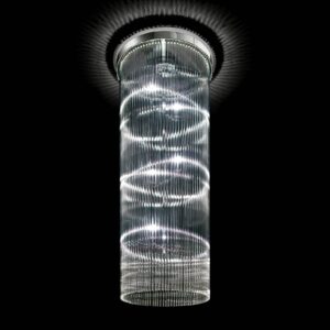 Svítidlo Novaresi čirá/chrom sklo/kov