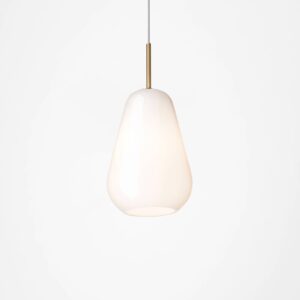 Svítidlo Nuura Aps bílá sklo ručně foukané/kov s práškovým lakem