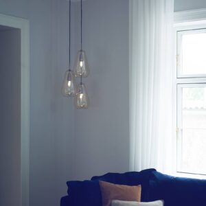 Svítidlo Nuura Aps zlatý sklo ručně foukané/kov s práškovým lakem