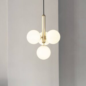 Svítidlo Nuura Aps mosaz/opálová sklo ručně foukané/kov s práškovým lakem