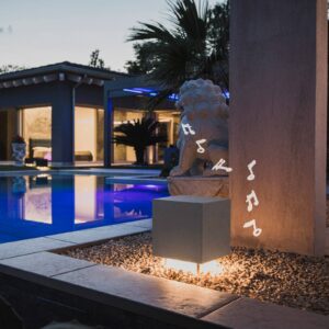 Svítidlo OleV betonově šedá beton