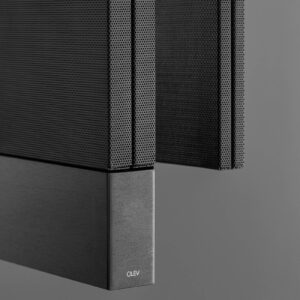 Svítidlo OleV černý kov/hliník