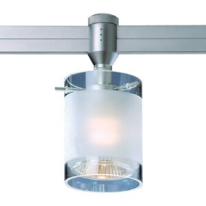 Svítidlo Oligo chrom matný/bílá/čirá hliník/sklo částečně satinované