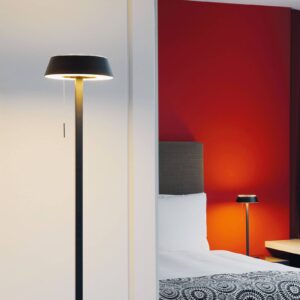 Svítidlo Oligo černá matná kov/akryl