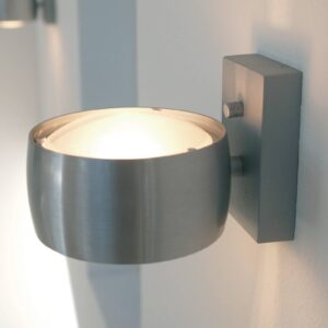 Svítidlo Oligo hliník/bílá/čirá kartáčovaný hliník/sklo