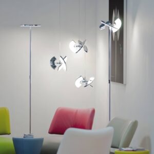 Svítidlo Oligo chrom kov/akryl