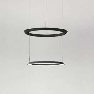 Svítidlo Oligo matná černá hliník/ocel/plast