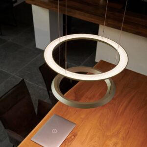 Svítidlo Oligo pistáciová hliník/ocel/plast