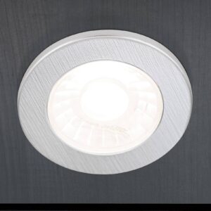 Svítidlo Orion stříbrný matný plast