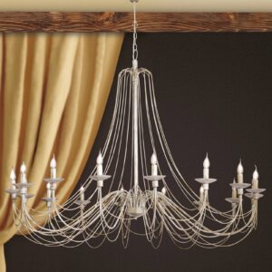 Svítidlo Orion slonovina/zlatá kov