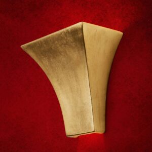 Svítidlo Orion antická zlatá keramika