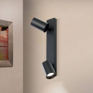 Svítidlo Orion černé ocel/hliník