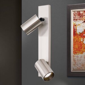 Svítidlo Orion nikl matný satinovaný/černá ocel