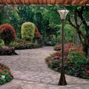 Svítidlo Orion černá-měď/čirá hliník/plast