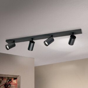 Svítidlo Orion černé ocel/hliník