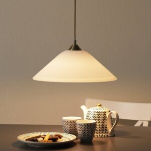 Svítidlo Orion starožitná mosaz matná/bílá lakovaný kov/opálové sklo