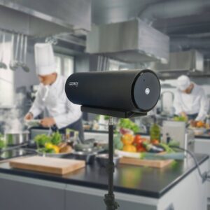 Svítidlo Ozonos černé kov