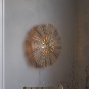 Svítidlo PR Home světlé dřevo vlákna Buri