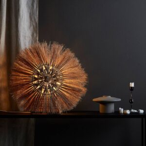 Svítidlo PR Home světlé dřevo vlákna Buri