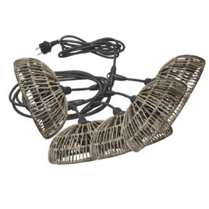 Svítidlo PR Home černá/šedá plast