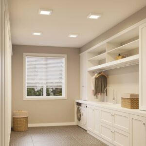 Svítidlo PRIOS bílý polykarbonát/hliník