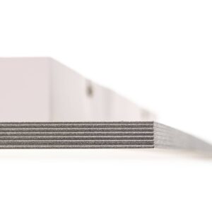 Svítidlo PRIOS bílá/stříbrná plast/hliník