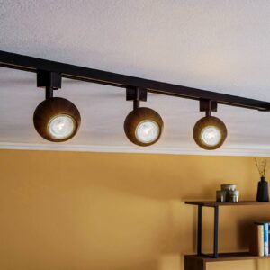 Svítidlo PRIOS černá hliník/železo/plast