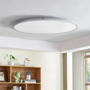 Svítidlo PRIOS bílá/stříbrná plast/hliník