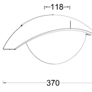 Svítidlo PRIOS bílý polykarbonát/hliník