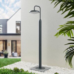 Svítidlo PRIOS tmavě šedá/bílá hliníkový odlitek/plast