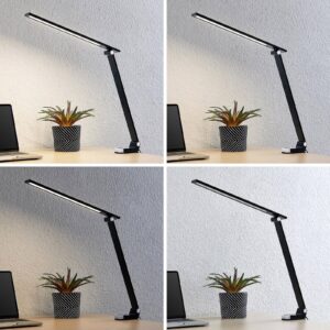 Svítidlo PRIOS černá ABS polykarbonát/hliník