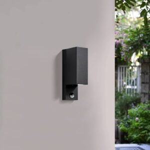 Svítidlo PRIOS černá hliník/sklo