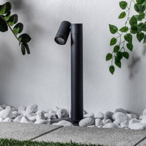 Svítidlo PRIOS tmavě šedý hliník/sklo