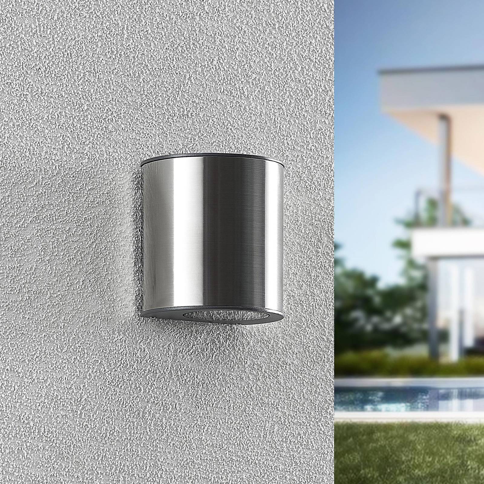 Svítidlo PRIOS tmavě šedý hliníkový tlakový odlitek/nerezová ocel/sklo