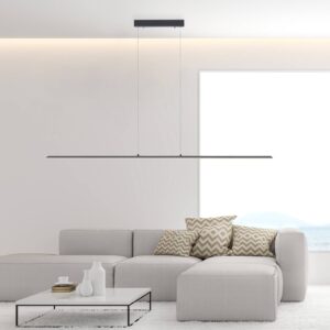 Svítidlo PURE antracit/bílá hliník/PMMA