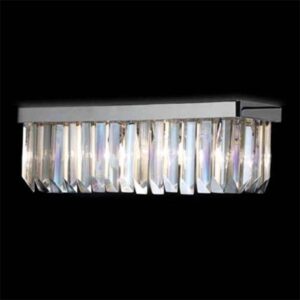 Svítidlo Patrizia Volpato chrom/čirá kov/sklo Murano