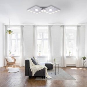 Svítidlo Paul Neuhaus stříbrná hliník/železo/plast