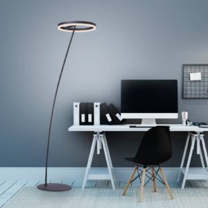 Svítidlo Paul Neuhaus antracit/bílá hliník/železo/akryl