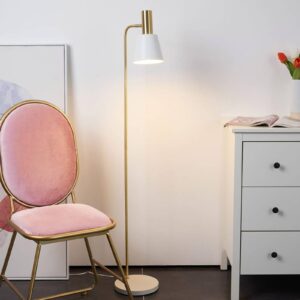 Svítidlo Pauleen bílý/zlatý kov