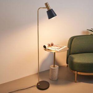 Svítidlo Pauleen černý/zlatý kov