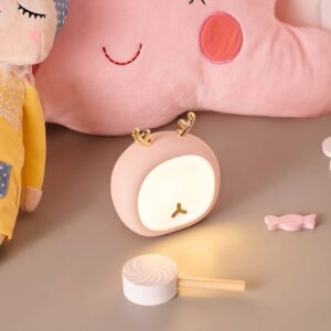 Svítidlo Pauleen růžová/bílá silikon