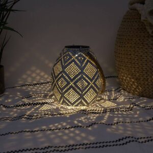 Svítidlo Pauleen bílá/hnědá kov