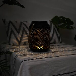 Svítidlo Pauleen černá/hnědá kov