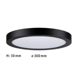 Svítidlo Paulmann černá plast